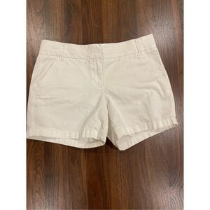J. Crew White Summer Short! Only Worn Once!